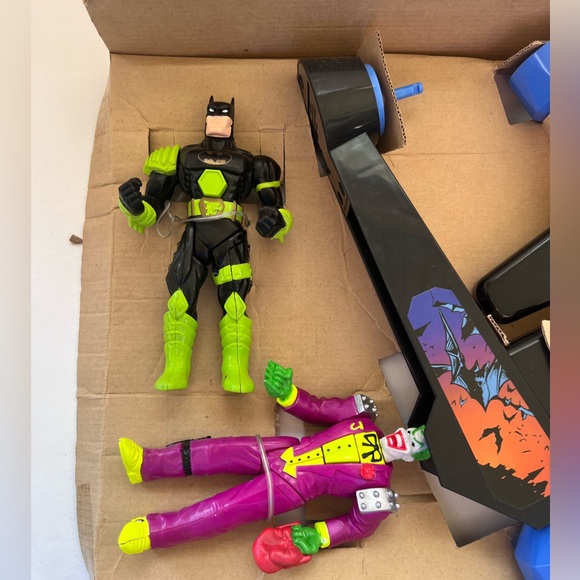 SOLD - VTG 1998 Kenner Batman Knight Force Ninjas Karate Fighters - In Box! - Picture 16 of 16
